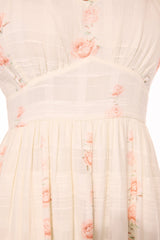 Angie Upcycled Cotton Midi Dress