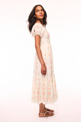 Angie Upcycled Cotton Midi Dress