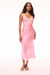 Bier Silk-Blend Midi Dress