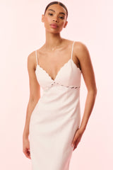 Sydelle Linen Cut-Out Midi Dress