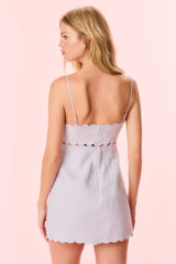 Sydow Linen Cut-Out Mini Dress